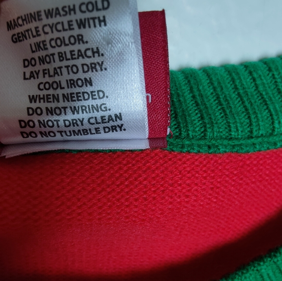 Ripple Junction A Christmas Story "Fragile" Ugly Christmas Holiday Sweater, Sz L - Picture 9 of 9